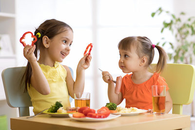 Дети узнают все о здоровом питании